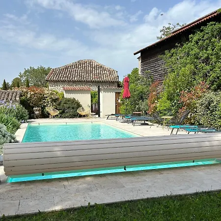 Le De La Maison Des Chats - En Quercy Vakantiehuis *